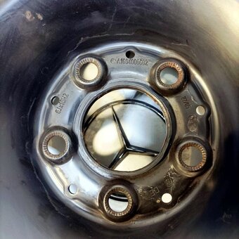 16" plechová kola – 5x112 – MERCEDES (AUDI, BMW, VW)  Disky - 3
