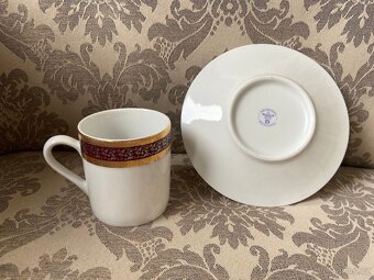 2 nádherné mokka české výroby - kvalitní porcelán - 3