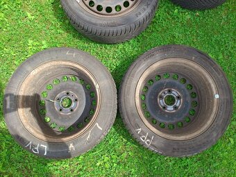 Plechové disky + zimní pneumatiky Nexen 205/55 R16 - 3