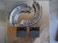 Brzdové destičky MZ ETZ 150, 251 - 3