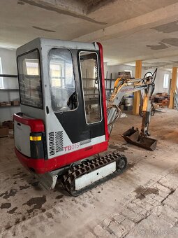 Minibagr Takeuchi TB015 2001 2x lzice Teleskop - 3