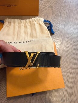 Louis Vuitton černý pásek - 3