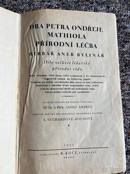 Mathioliho herbář 1931 - 3