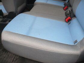 Zadní sedadla Škoda Roomster FL., modrý typ, TOP stav i kusy - 3