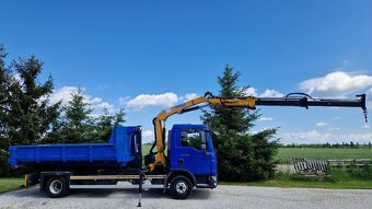 Man Tgl 12.250/KONTEJNER+HYDRAULICKÁ RUKA EFFER/KLIMA,MĚCHY - 3