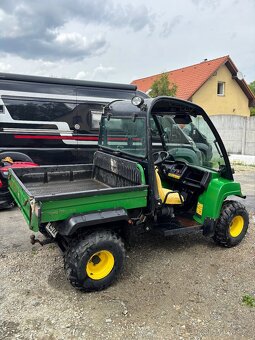 John Deere Gator, diesel, naviják, pluh na sníh - 3