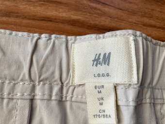Letní pánské sportovní kraťasy/šortky H&M (vel. M/L) - 3