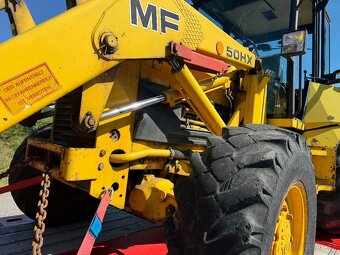 Traktorbagr MF 50 HX ,klapačka,4x4 RARITA - 3