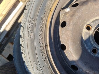 145/70 R13 Disky 4x108 Peugeot, celoroční pneu - 3