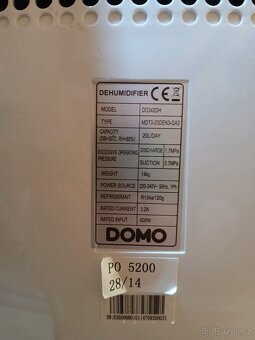 Odvlhcovac domo - 3