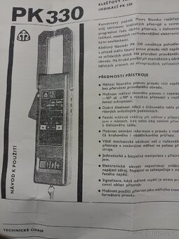 Klešťový fázoměr PK 330 s číslicovou indikaci - 3