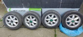 Alu litá kola R13 s pneumatikami 165/70 - 3