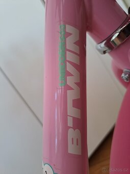 Dětské dívčí kolo B-TWIN vel 14" v super stavu - 3