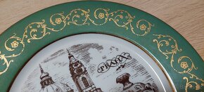 Sběratelský dezertní talíř Praha MZ Czechoslovakia - 3
