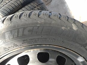 Prodám sadu plechových disků 5x112 - 7Jx16 ET37 včetně pneu - 3