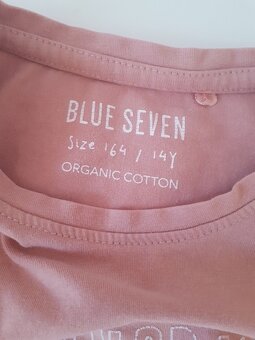 BAVLNĚNÉ TRIČKO S UZLÍKEM • zn. BLUE SEVEN vel. 164 - 3