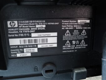 Monitor HP 17 inch - 3