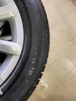 Zimní ALU kola VW Passat B8 215/60 R16 originálnál VW - 3
