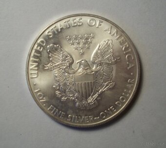 3x stříbrná mince. - 3