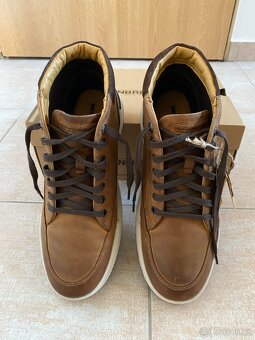 Nové pánské kožené podzimní/zimní boty Weinbrenner - č. 44 - 3