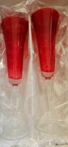 Sada 2 broušených skleniček - 3