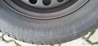 195/60/14 - letní pneu a disky - 3