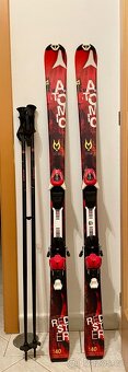 Lyže ATOMIC 140cm+hůlky 110cm - 3