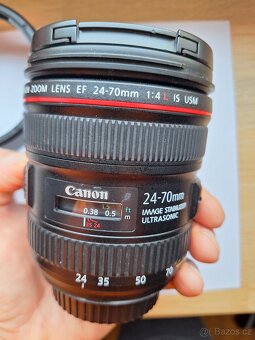Canon zoom lens 24-70mmf4 L IS USM - 3