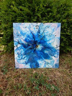 Hodiny - námořnická modř - 3