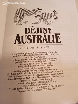 Dějiny Austrálie (edice Dějiny států) - 3