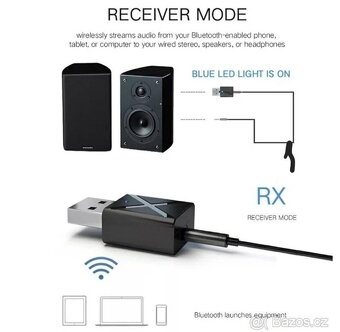 Bluetooth adaptér 2v1, vysílač i přijímač - 3