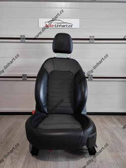 Alfa Romeo Giulia - kompletní kožený interiér černý - 3