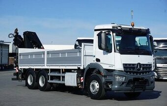 Mercedes-Benz Arocs 2643 6x4 - valník s hydraulickou rukou - 3