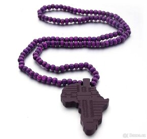 Dřevěná Afrika korále - 3