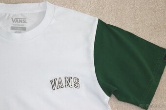 Tričko VANS s barevnými rukávy vel. XS - 3