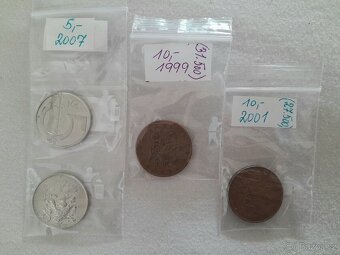 Mince 10, 20 ,-Kč i jiné - 3