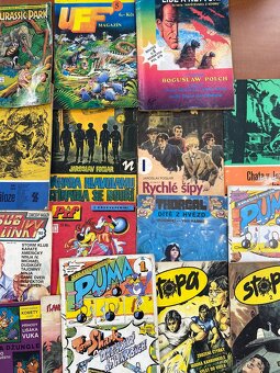 Velká sbírka retro komiksů, časopisů a obrázkových sešitů - 3