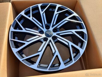Sada ALU 5x112 R19 design RS ⚫MACHINED BLACK⚫ - 3