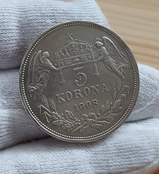 AG 5koruna RU 1908 KB František Josef I. - 3