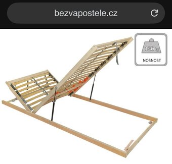 Postel 120x200 i s matrací - 3