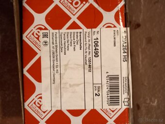 Brzdové kotouče FEBI BILSTEIN 106490 - 3