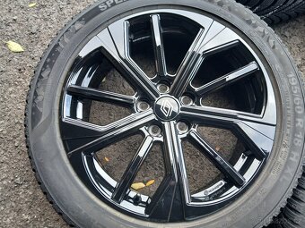 Sada ZÁNOVNÍCH Alu kol Brock 195/60R18 zimní - 3
