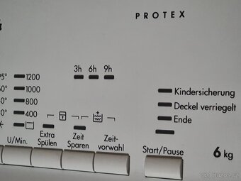 40cm úzká A++ 6kg moderní pračka AEG    DOVOZ - 3