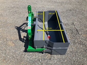 Transportní box PRMH 120 bedna za traktor - 3
