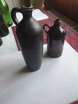 Staré vinné , sodovkové a pálenkové lahve - 3