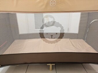 Cestovná postýlka Lionelo Sven Plus (hnědá) - 3