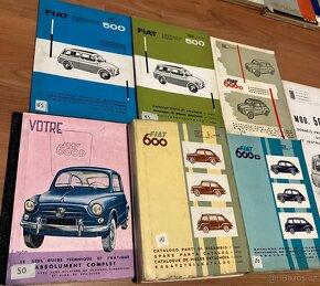 Fiat 500, 600, 600D, 124spider, 1100, 1200cabrio - 3