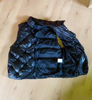 Nová černá vesta velikost L - 3