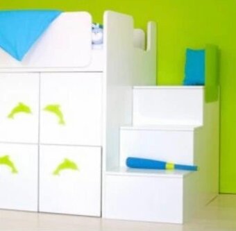 Vyvýšená Postel 1 Lůžková - 3