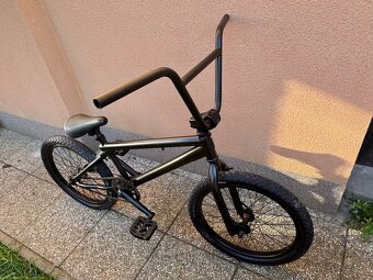 BMX kolo – značkové, černé, s novým velkým volantem - 3